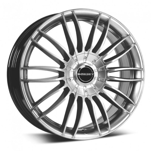 Фото колесного диска Borbet CW3 10.5x21 5*120 ET35 DIA72.6 Sterling Silver Литой