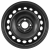KFZ 8795 6x15 5*108 ET52.5 DIA63.3 Black Штампованный