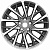Фото колесного диска Khomen KHW 1804 7.5x18 5*108 ET40 DIA54.1 Gray-FP Литой