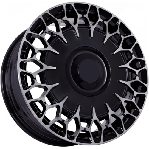 Фото колесного диска FF KF54 7x17 4*100 ET28 DIA73.1 Gloss Black Tinted Литой
