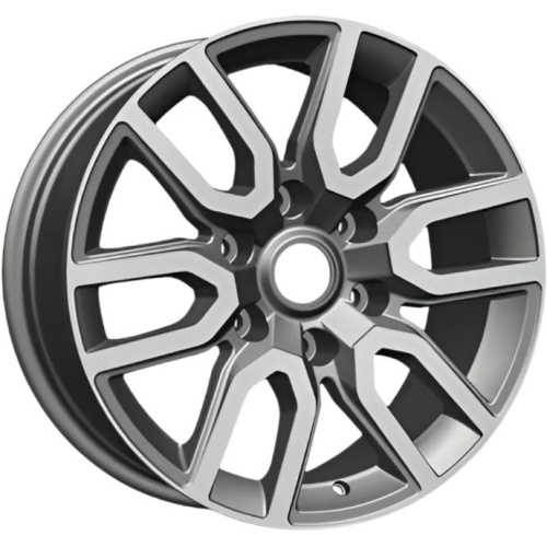 Khomen KHW 1723 8x17 6*139.7 ET42 DIA75.1 Gray-FP Литой