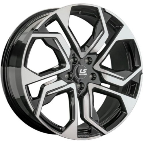 Фото колесного диска LS Forged FG30 9.5x22 5*150 ET45 DIA110.1 BKF Кованый