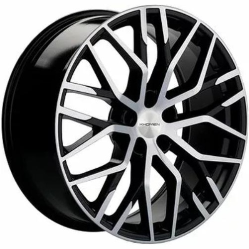 Фото колесного диска Khomen KHW 2005 8.5x20 5*114.3 ET45 DIA64.1 Black-FP Литой