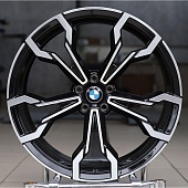 BMW 765M 11x22 5*112 ET28 DIA66.6 Gloss Black Face Кованый