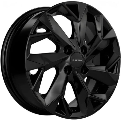 Фото колесного диска Khomen KHW 1402 5.5x14 4*98 ET35 DIA58.6 Black Литой