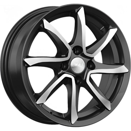 Скад Осака 6x15 4*100 ET48 DIA54.1 Алмаз бархат Литой