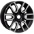 Khomen KHW 1723 8x17 6*139.7 ET38 DIA67.1 Black-FP Литой
