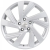 Khomen KHW 1801 7.5x18 5*114.3 ET39 DIA60.1 F-Silver Литой