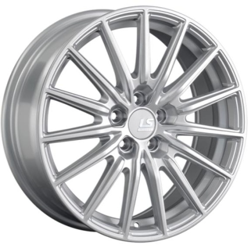 Фото колесного диска LS RC93 7x17 5*100 ET45 DIA73.1 Silver Литой