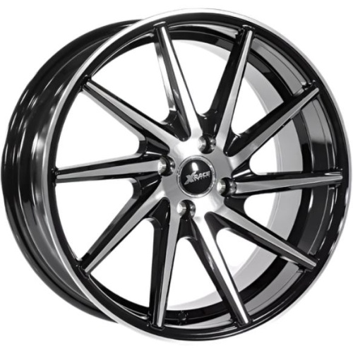 X-Race H-03R 7.5x17 4*100 ET35 DIA60.1 BKF Литой