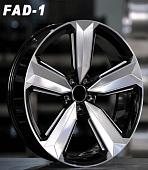 Audi RS 10x23 5*112 ET18 DIA66.6 Gloss Black Face Кованый