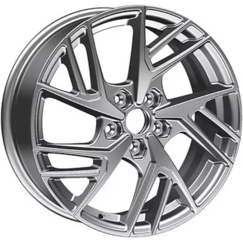 Khomen KHW 1722 6.5x17 5*114.3 ET46 DIA67.1 F-Silver Литой