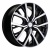 Khomen KHW 1806 7x18 5*110 ET50 DIA63.3 Black-FP Литой