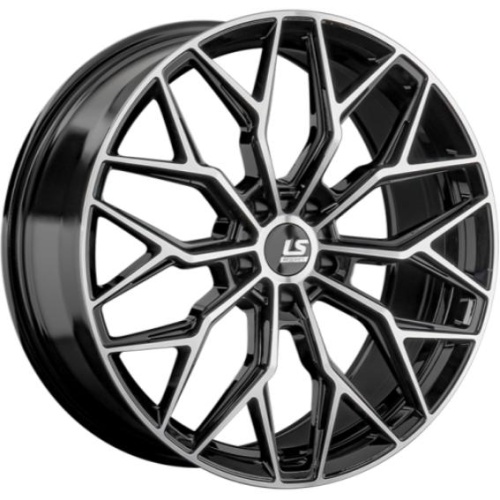 LS RC88 8.5x20 5*114.3 ET30 DIA60.1 BKF Литой