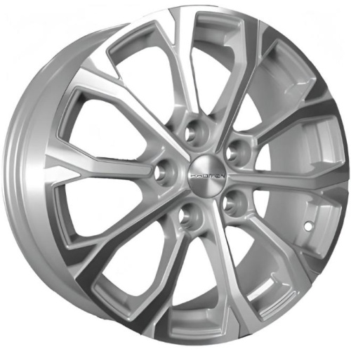 Фото колесного диска Khomen KHW 1605 6.5x16 5*114.3 ET45 DIA60.1 F-Silver-FP Литой