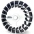 K.A.N. 1107 8.5x20 5*112 ET37 DIA66.6 MBP Литой