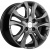 Фото колесного диска Khomen KHW 1503 6x15 4*100 ET45 DIA56.6 Gray Литой