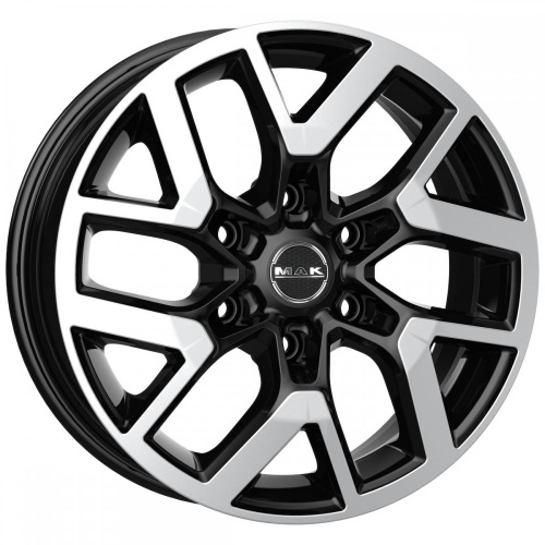 MAK Gravel 6.5x16 6*139.7 ET46 DIA92.3 Matt Black Литой
