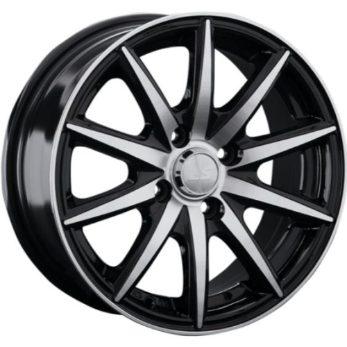 Фото колесного диска LS 221 6.5x15 4*100 ET45 DIA73.1 BKF Литой