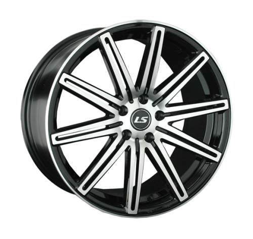 LS 754 8.5x19 5*114.3 ET40 DIA67.1 BKF Литой