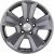 Khomen KHW 1601 6.5x16 5*114.3 ET43 DIA67.1 Gray Литой