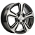 Фото колесного диска Khomen KHW 1502 6x15 4*100 ET46 DIA54.1 BKF Литой