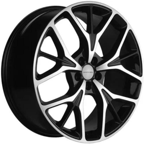 Khomen KHW 2012 8x20 5*112 ET33 DIA66.6 Black-FP Литой