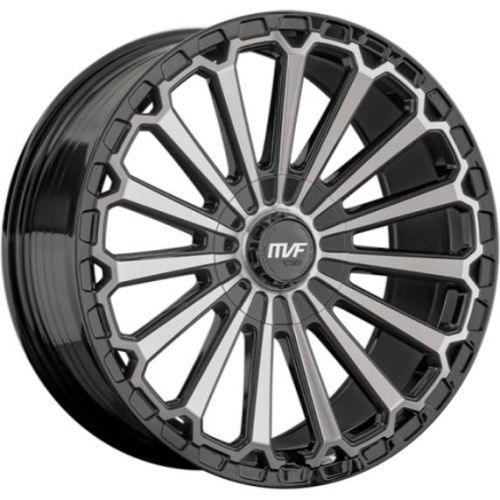 LS FlowForming RC80 9x20 6*139.7 ET25 DIA100.1 BKF Литой