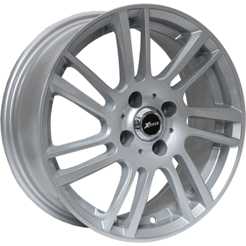 X-Race AF-04 6.5x16 4*100 ET52 DIA54.1 Silver Литой