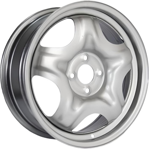 ТЗСК Renault Sandero Stepway 6.5x16 4*100 ET37 DIA60.1 Silver Штампованный
