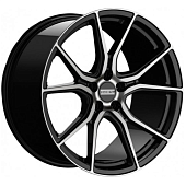 Forged LI9 9x22 5*120 ET40 DIA62.5 Gloss Black Кованый