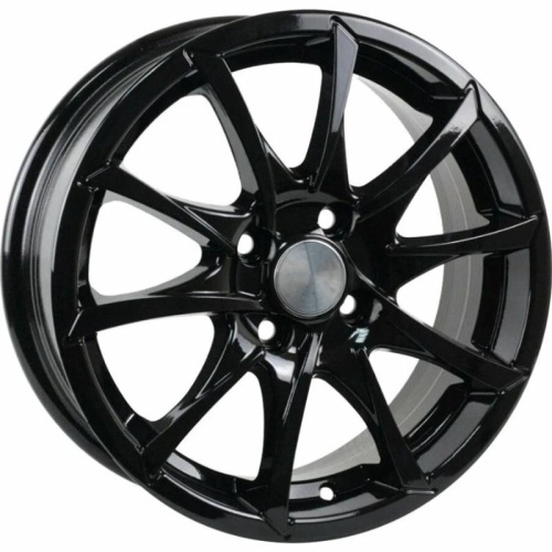 Фото колесного диска X'trike R035 6x15 4*100 ET48 DIA54.1 BK Литой