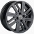 Khomen KHW 1609 6x16 4*100 ET37 DIA60.1 Gray Литой