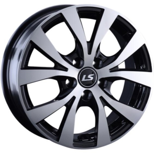Фото колесного диска LS 960 6x15 5*100 ET40 DIA57.1 BKF Литой