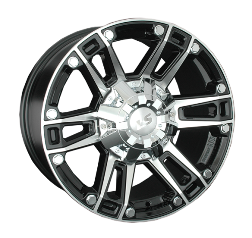 LS 558 8x17 6*139.7 ET36 DIA100.1 BKF Литой