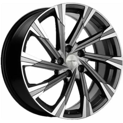Фото колесного диска Khomen KHW 1901 7.5x19 5*114.3 ET40 DIA66.6 Gray-FP Литой