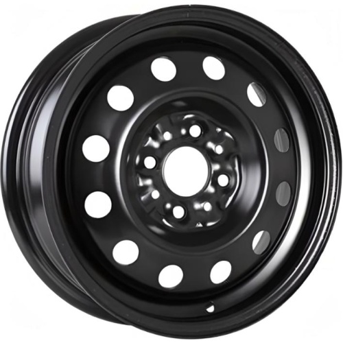 Фото колесного диска Kronprinz ВАЗ 2112 5.5x14 4*98 ET35 DIA58.6 Black Штампованный