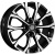 Фото колесного диска Khomen KHW 1605 6.5x16 5*114.3 ET47 DIA66.1 Black-FP Литой