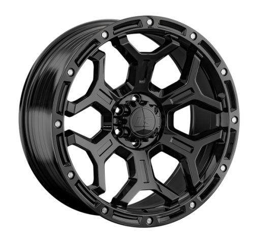 LS RC68 9x20 6*114.3 ET25 DIA67.1 BK Литой