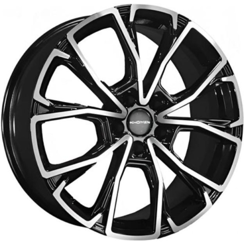 Khomen KHW 1907 7.5x19 5*114.3 ET50 DIA64.1 Black-FP Литой