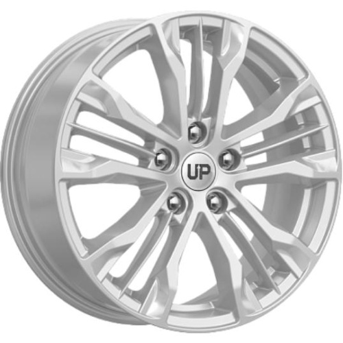Wheels UP UP106 7x17 5*114.3 ET48 DIA66.1 Silver Classic Литой