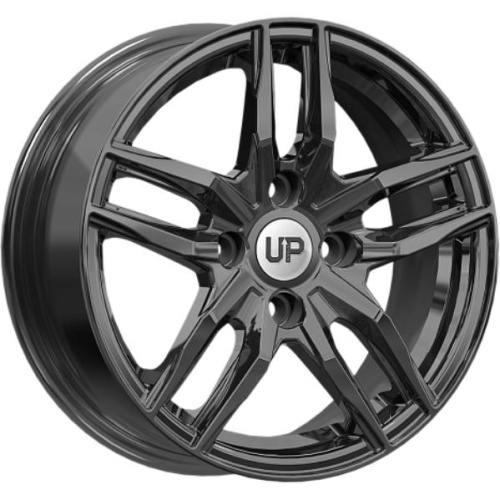 Фото колесного диска WUP UP125 6x15 4*100 ET30 DIA67.1 New Black Литой