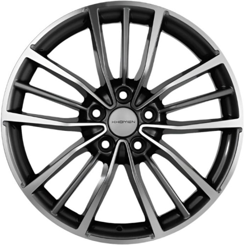 Фото колесного диска Khomen KHW 1812 7x18 5*108 ET33 DIA60.1 Gray-FP Литой