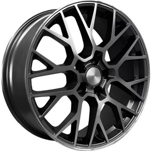 Фото колесного диска Khomen KHW 1818 7x18 5*112 ET45 DIA57.1 Gray-FP Литой