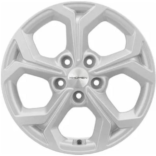 Фото колесного диска Khomen KHW 1606 6.5x16 5*114.3 ET45 DIA60.1 F-Silver Литой