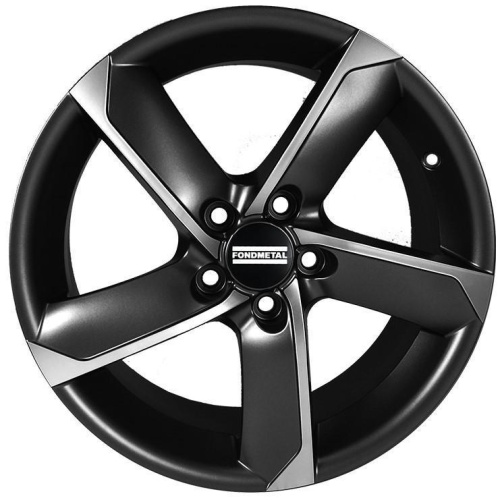 Фото колесного диска Fondmetal 7900 6.5x17 5*114.3 ET40 DIA67.1 Matt Black Machined Литой