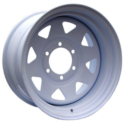 IKON MG85 8x16 5*139.7 ET-19 DIA110.5 White Штампованный