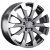 Khomen KHW 1612 6.5x16 5*114.3 ET45 DIA60.1 Gray-FP Литой