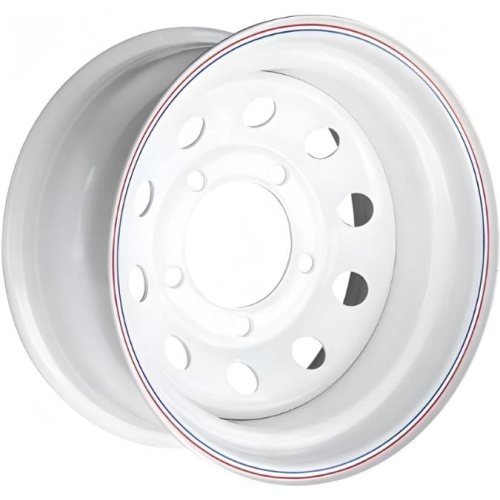 Off Road Wheels Land Rover 8x16 5*165.1 ET-24 DIA125 White Штампованный