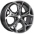 Фото колесного диска Khomen KHW 1702 7x17 5*108 ET50 DIA63.3 Gray-FP Литой